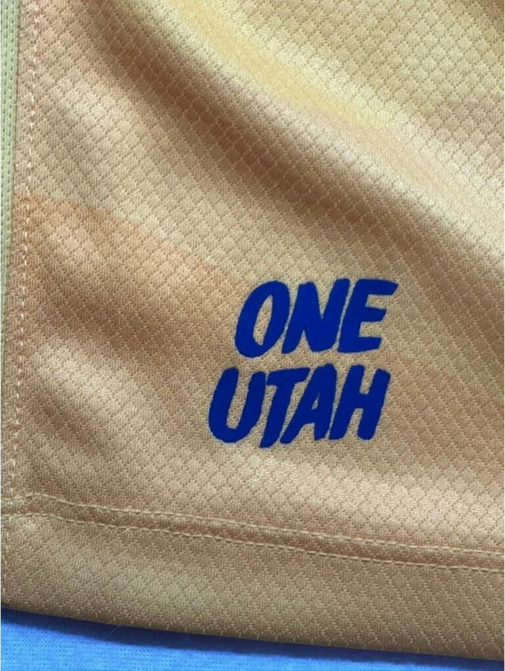 Nike Utah Royals Youth NWSL Stadium Crew Neck Soccer Jersey Yellow Size L